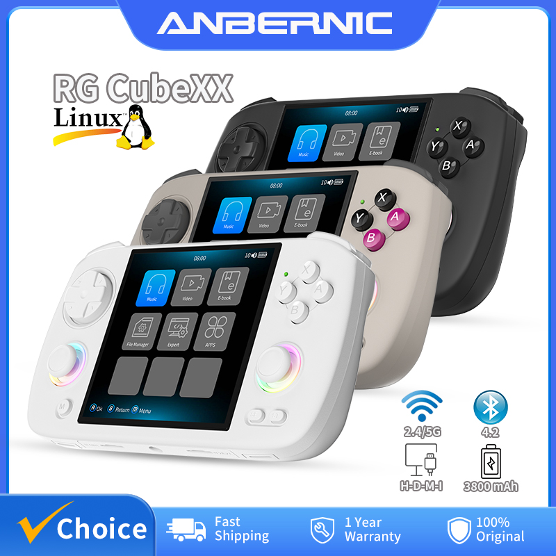 Retro Gaming Linux - ANBERNIC RG Cubexx Retro Handheld Game
