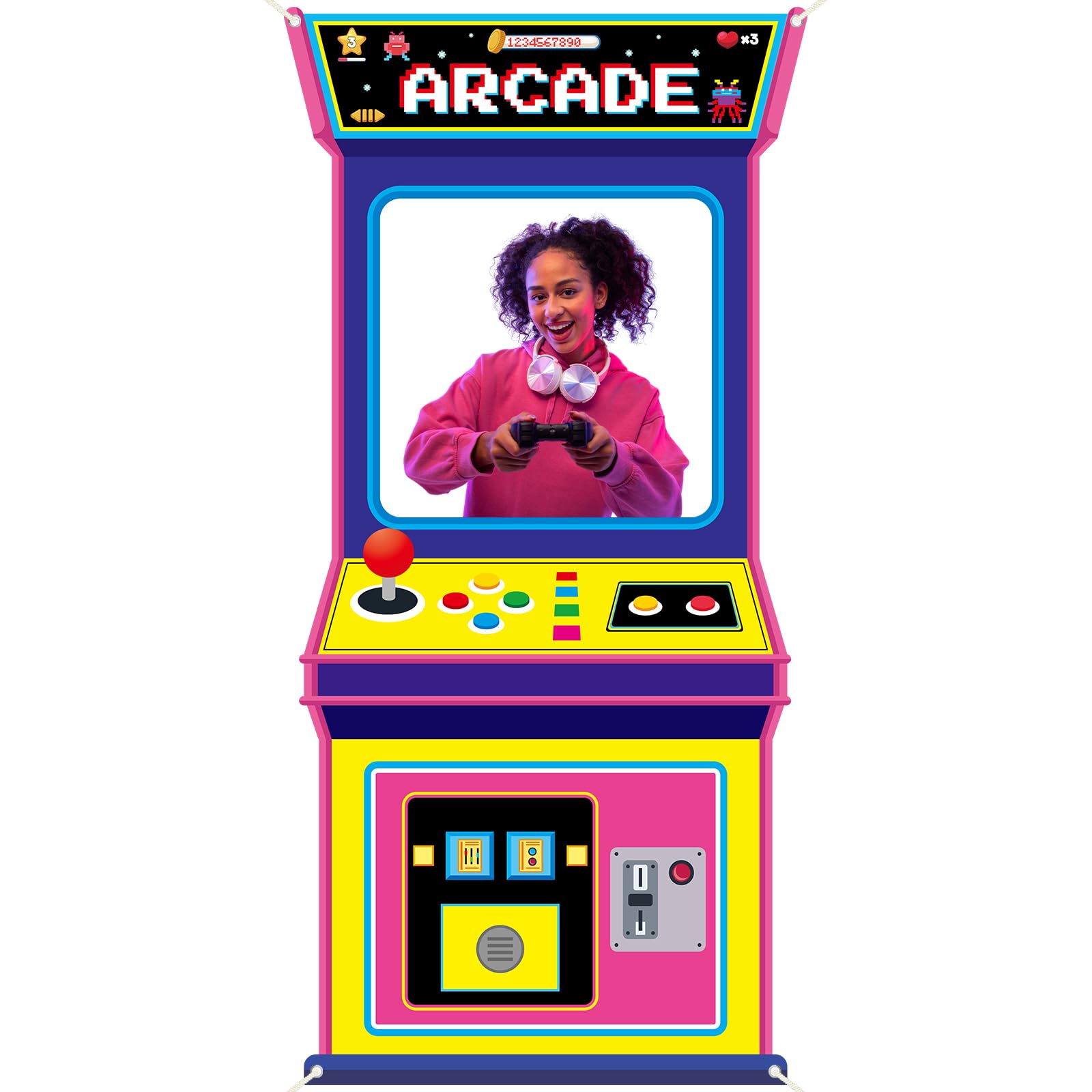 Retro Video Gaming Fabric Arca - đánh giá và giá Retro Gaming Decor