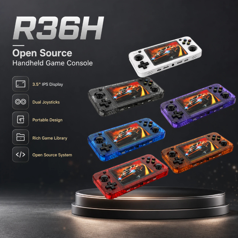 Handheld Gaming Consoles R36h  - đánh giá và giá Retro Gaming Years