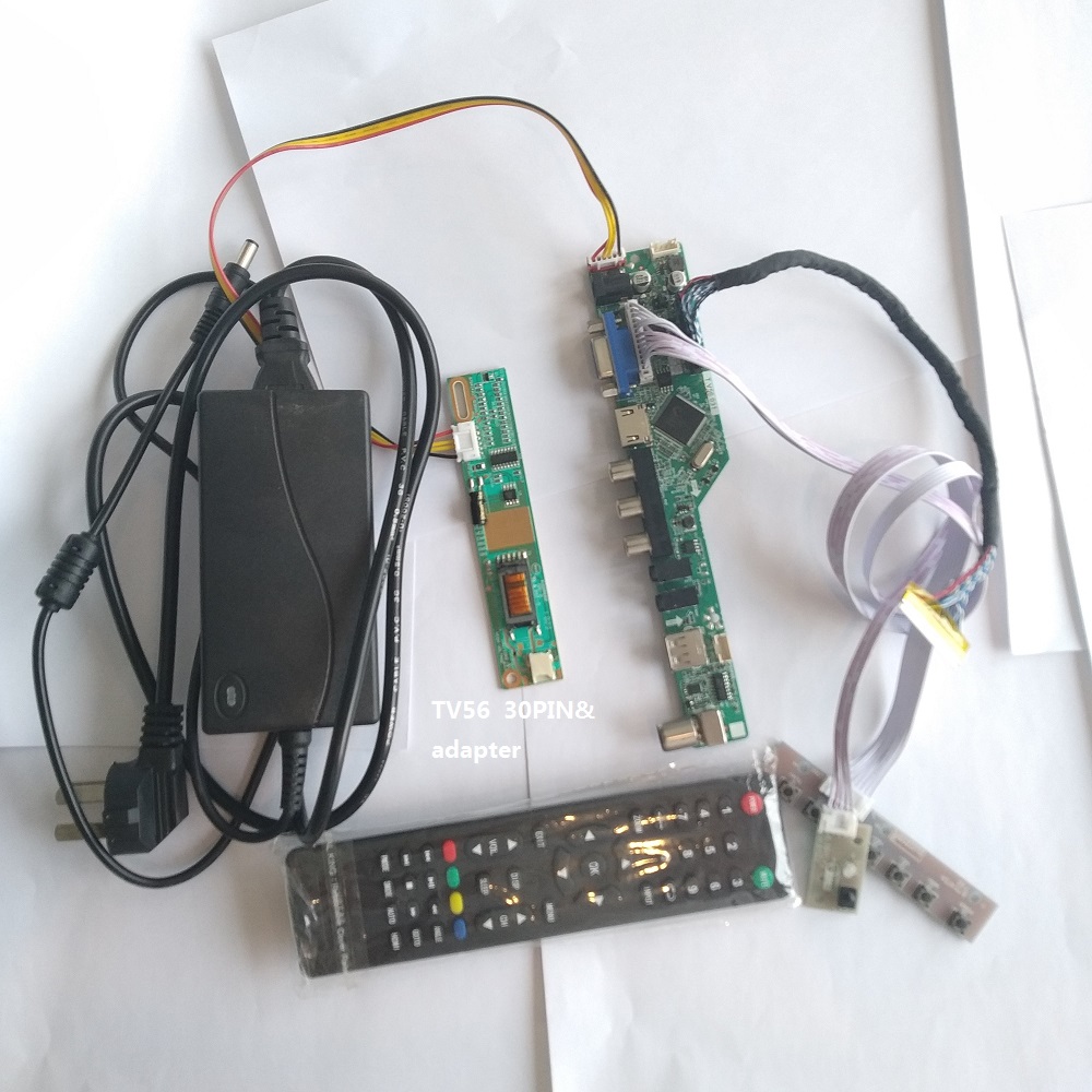 TV56 controller board kit with - đánh giá và giá Controller Adapter Usb