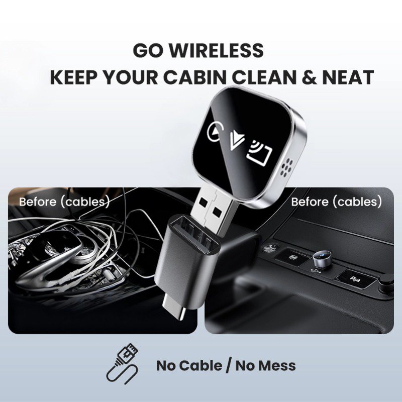 Getpairr Wireless CarPlay & An - đánh giá và giá Controller Adapter Usb