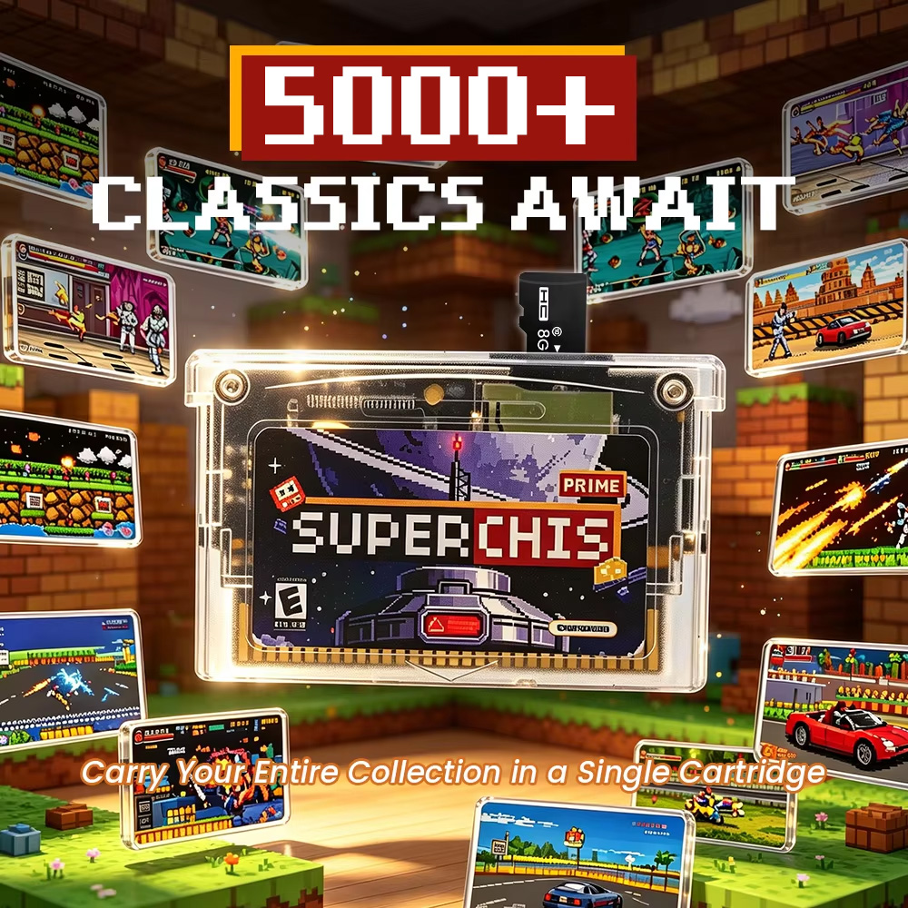 Retro Superchis Flash Game Car - đánh giá và giá Retro Gaming Setup