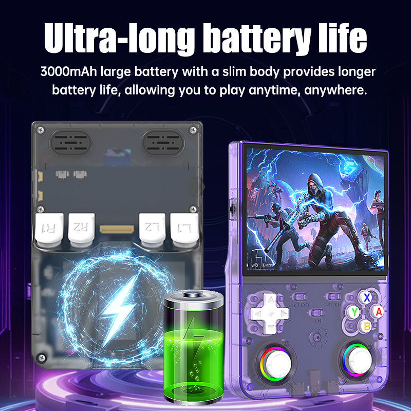 New R36 Ultra X Handheld Retro - đánh giá và giá Retro Gaming Linux
