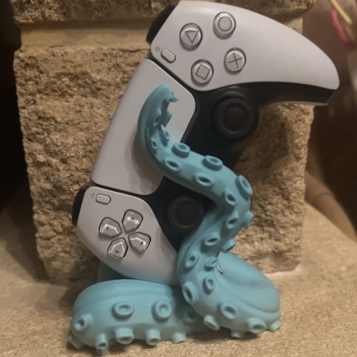 3D Printed Octopus Game Contro - đánh giá và giá Retro Gaming Decor
