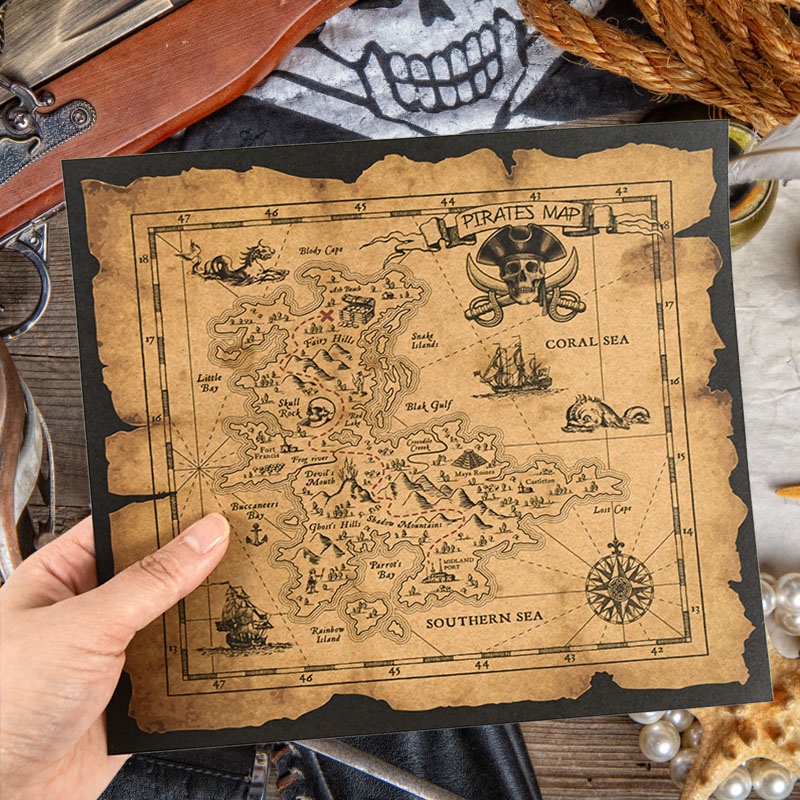 Pirate Adventure Treasure Hunt - đánh giá và giá Retro Gaming Decor