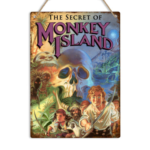 MONKEY ISLAND Amiga Vintage Re - đánh giá và giá Retro Gaming Decor