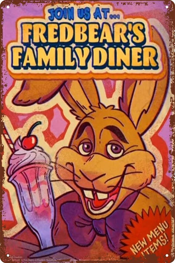 fnaf-fredbears family diner pi - đánh giá và giá Retro Gaming Decor