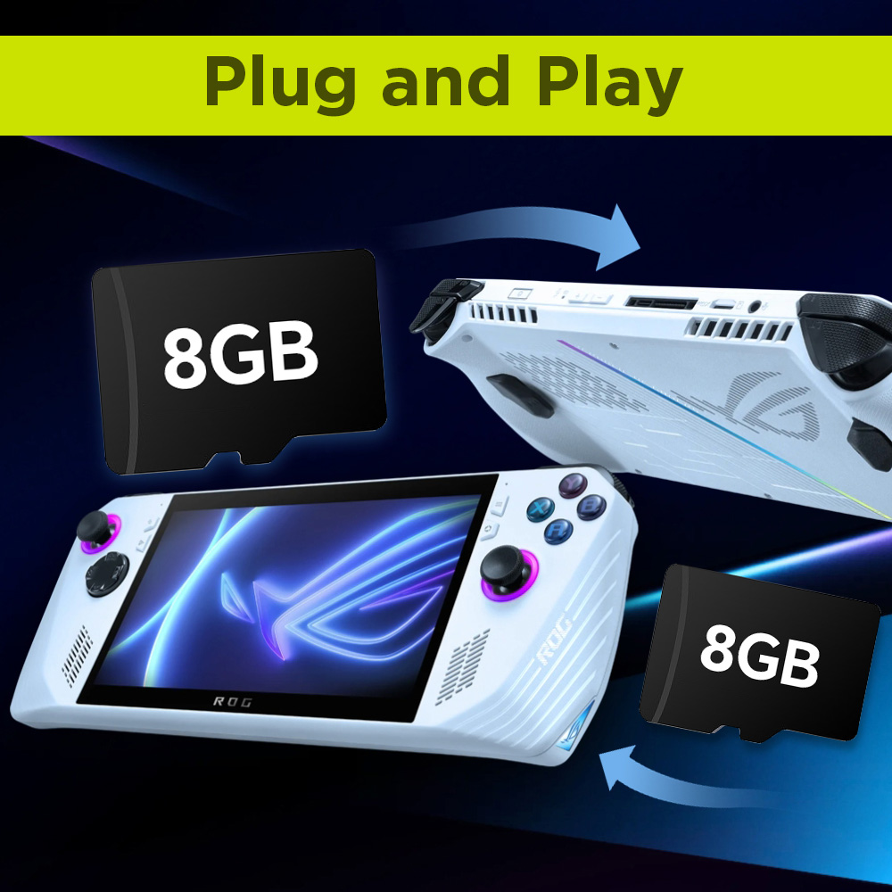 8GB Game TF Card with 3170 Ret - đánh giá và giá Retro X8 Gaming Console