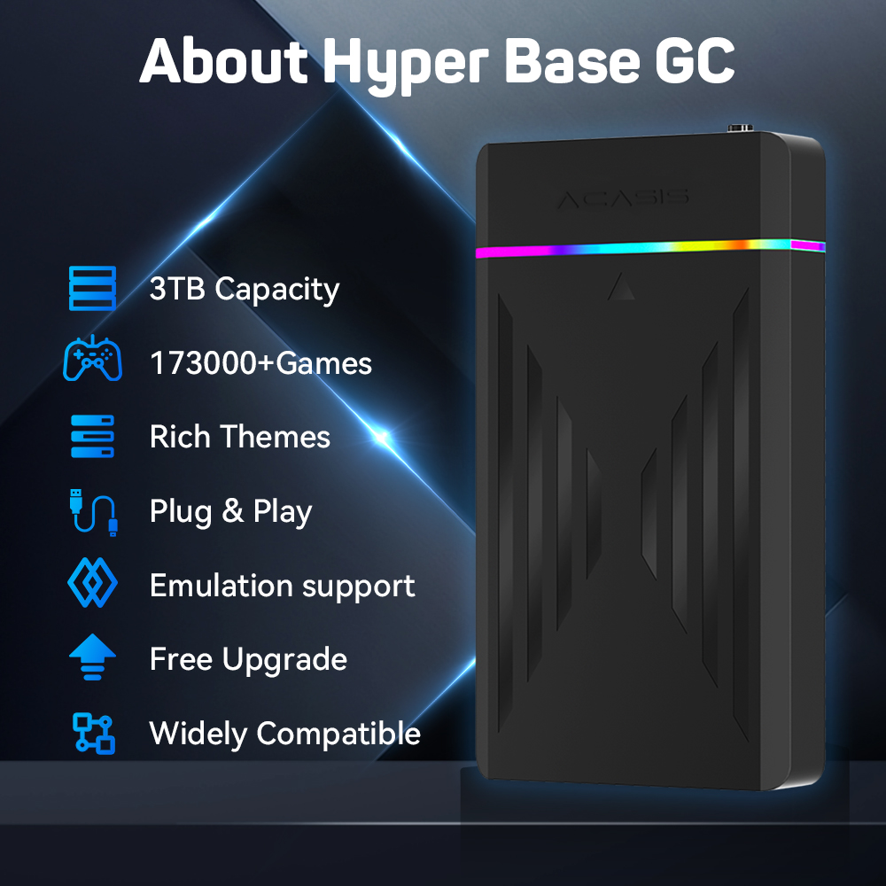 3TB Portable Gaming HDD Launch - đánh giá và giá Retro X8 Gaming Console